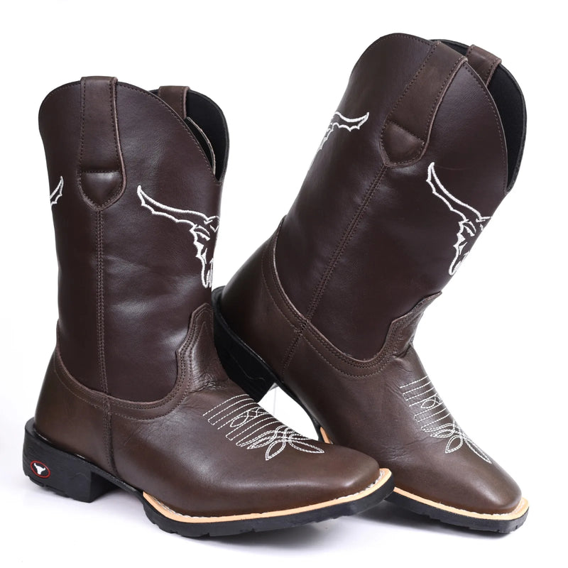 Bota Texana Country Cano Longo Tex Boi