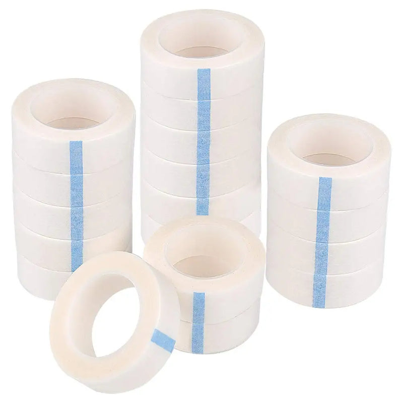 Fitas de papel para extensão de Cílios  5Pcs/10Pcs