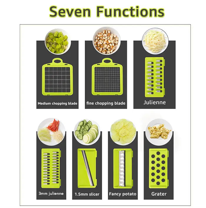 Fatiador universal de alimentos. Frutas, legumes, frios e muito mais!