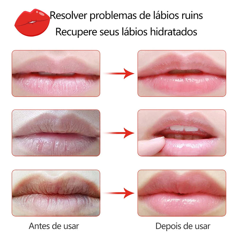 Máscara labial hidratante com vitamina c, frutas, cuidados com a pele, redução de rugas labiais, reparação de manchas labiais, máscaras de cuidados faciais, recriar lábios sensuais