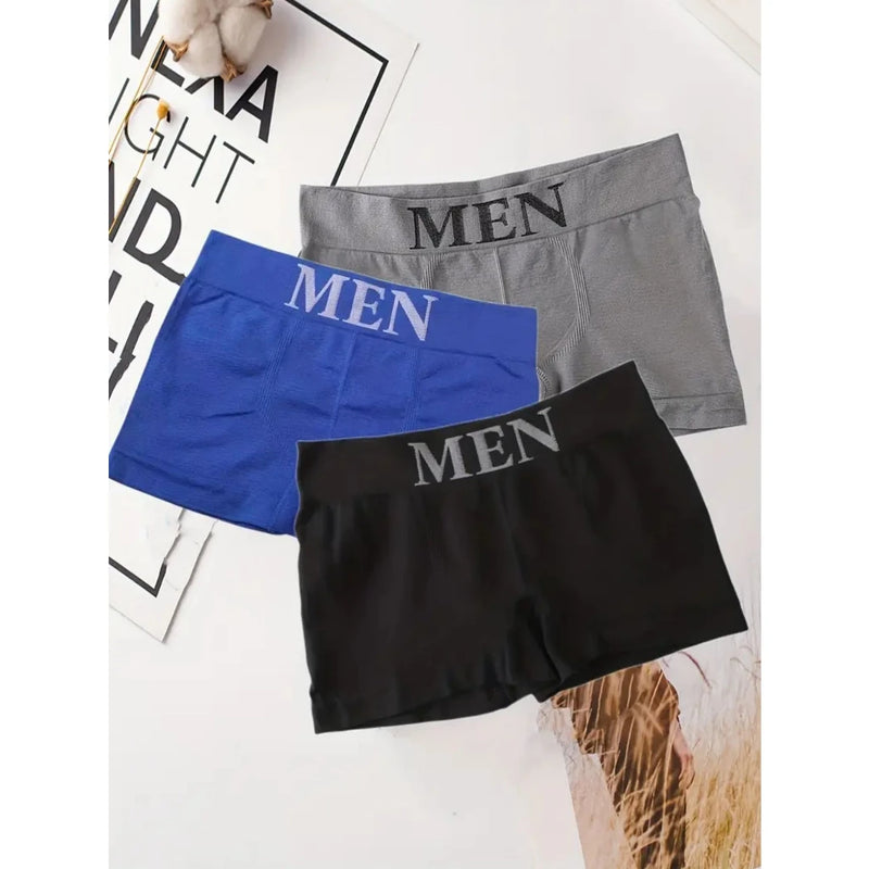 Cuecas Microfibra Men's Boxer 3 Kit